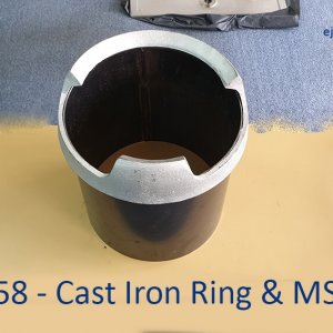 Cast Iron Ring and MS Tank for Gas Stove